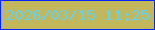 文字の大きさ：4、枠の色：0025fc、背景の色：c2b75b、文字の色：65d3ed 無料ブログパーツのブログ時計