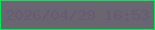 文字の大きさ：4、枠の色：00ea54、背景の色：696671、文字の色：685a74 無料ブログパーツのブログ時計
