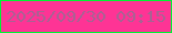 文字の大きさ：3、枠の色：00f333、背景の色：fe3495、文字の色：aa6193 無料ブログパーツのブログ時計