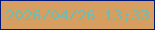 文字の大きさ：2、枠の色：01177a、背景の色：d69e60、文字の色：6fbcb2 無料ブログパーツのブログ時計