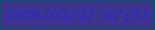 文字の大きさ：2、枠の色：015b5b、背景の色：3f348d、文字の色：2a28c7 無料ブログパーツのブログ時計