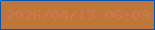 文字の大きさ：3、枠の色：0255b3、背景の色：be763a、文字の色：cb784d 無料ブログパーツのブログ時計
