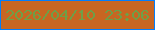 文字の大きさ：1、枠の色：027efb、背景の色：c76622、文字の色：6e9f47 無料ブログパーツのブログ時計