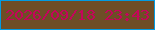 文字の大きさ：1、枠の色：029be1、背景の色：6e4d26、文字の色：c5045b 無料ブログパーツのブログ時計