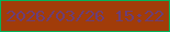 文字の大きさ：1、枠の色：02b35b、背景の色：a13c09、文字の色：6b3e78 無料ブログパーツのブログ時計