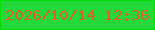 文字の大きさ：1、枠の色：02de02、背景の色：22d83b、文字の色：dc6123 無料ブログパーツのブログ時計