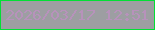 文字の大きさ：1、枠の色：02df35、背景の色：9d9ea2、文字の色：b792bb 無料ブログパーツのブログ時計