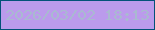 文字の大きさ：1、枠の色：035279、背景の色：bb9bec、文字の色：a9b9d1 無料ブログパーツのブログ時計