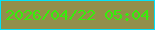 文字の大きさ：5、枠の色：03e2f8、背景の色：928f4a、文字の色：36ee0a 無料ブログパーツのブログ時計