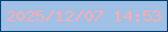 文字の大きさ：5、枠の色：04416e、背景の色：a0c1e5、文字の色：fdaab1 無料ブログパーツのブログ時計