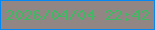 文字の大きさ：4、枠の色：0588f4、背景の色：918683、文字の色：41b863 無料ブログパーツのブログ時計
