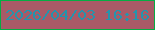 文字の大きさ：3、枠の色：05ad44、背景の色：a95a67、文字の色：2494ad 無料ブログパーツのブログ時計