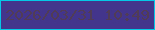 文字の大きさ：4、枠の色：05c8e6、背景の色：43348c、文字の色：513c58 無料ブログパーツのブログ時計