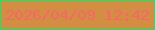 文字の大きさ：2、枠の色：05ef6c、背景の色：d38e43、文字の色：f66765 無料ブログパーツのブログ時計
