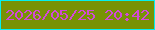 文字の大きさ：4、枠の色：05efef、背景の色：789205、文字の色：d249d8 無料ブログパーツのブログ時計