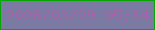 文字の大きさ：1、枠の色：06a504、背景の色：7b7aa3、文字の色：a263a8 無料ブログパーツのブログ時計