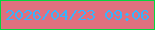 文字の大きさ：3、枠の色：06d53f、背景の色：df707f、文字の色：39b3fc 無料ブログパーツのブログ時計