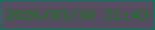 文字の大きさ：5、枠の色：077d5b、背景の色：564d63、文字の色：1c7621 無料ブログパーツのブログ時計