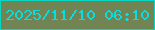 文字の大きさ：1、枠の色：07d6c3、背景の色：728454、文字の色：08dedf 無料ブログパーツのブログ時計