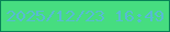 文字の大きさ：2、枠の色：088157、背景の色：46dd80、文字の色：58bbd3 無料ブログパーツのブログ時計