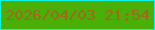 文字の大きさ：5、枠の色：08f4e7、背景の色：4ab007、文字の色：9a6b1a 無料ブログパーツのブログ時計
