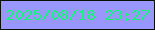 文字の大きさ：4、枠の色：091202、背景の色：9996fd、文字の色：14f67c 無料ブログパーツのブログ時計