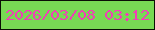 文字の大きさ：4、枠の色：0b0f05、背景の色：78d954、文字の色：f13eb6 無料ブログパーツのブログ時計
