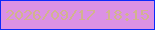 文字の大きさ：4、枠の色：0b2afb、背景の色：db91e4、文字の色：d2b38f 無料ブログパーツのブログ時計