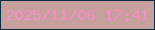 文字の大きさ：4、枠の色：0b2d44、背景の色：c5a09c、文字の色：f48dc8 無料ブログパーツのブログ時計