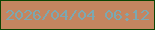 文字の大きさ：5、枠の色：0b4402、背景の色：c48560、文字の色：7ca8b1 無料ブログパーツのブログ時計
