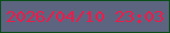 文字の大きさ：1、枠の色：0b4d19、背景の色：5d6480、文字の色：ee1b4a 無料ブログパーツのブログ時計