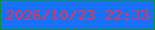文字の大きさ：5、枠の色：0b933b、背景の色：1971fa、文字の色：e6334c 無料ブログパーツのブログ時計