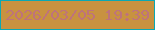 文字の大きさ：3、枠の色：0ba8b3、背景の色：c89240、文字の色：be737b 無料ブログパーツのブログ時計
