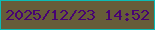 文字の大きさ：4、枠の色：0bbbb5、背景の色：665c39、文字の色：470373 無料ブログパーツのブログ時計