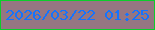 文字の大きさ：3、枠の色：0bce2b、背景の色：957682、文字の色：1473fe 無料ブログパーツのブログ時計