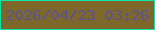 文字の大きさ：5、枠の色：0be5a6、背景の色：7d672a、文字の色：5c548c 無料ブログパーツのブログ時計
