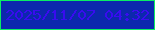 文字の大きさ：4、枠の色：0bed63、背景の色：0c28ad、文字の色：390cef 無料ブログパーツのブログ時計