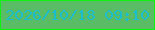文字の大きさ：2、枠の色：0bf511、背景の色：5bbc66、文字の色：18bdce 無料ブログパーツのブログ時計