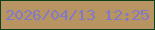 文字の大きさ：2、枠の色：0c411c、背景の色：b89462、文字の色：8079c7 無料ブログパーツのブログ時計