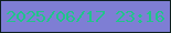 文字の大きさ：2、枠の色：0d1f1e、背景の色：7e7ed4、文字の色：20c589 無料ブログパーツのブログ時計