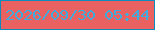 文字の大きさ：5、枠の色：0d8bbc、背景の色：e96261、文字の色：41abdb 無料ブログパーツのブログ時計