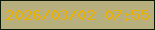 文字の大きさ：1、枠の色：0e1905、背景の色：b8af7e、文字の色：edb103 無料ブログパーツのブログ時計
