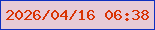 文字の大きさ：1、枠の色：0e30c0、背景の色：e7cbd6、文字の色：d93303 無料ブログパーツのブログ時計