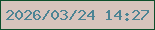 文字の大きさ：5、枠の色：0e4f2b、背景の色：d8c4bd、文字の色：4d8494 無料ブログパーツのブログ時計