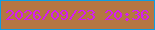 文字の大きさ：4、枠の色：0e9ee1、背景の色：b57643、文字の色：d51bf3 無料ブログパーツのブログ時計