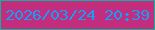 文字の大きさ：1、枠の色：0eb29c、背景の色：c22d7d、文字の色：179df9 無料ブログパーツのブログ時計