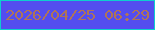 文字の大きさ：1、枠の色：0ecece、背景の色：544def、文字の色：ae7458 無料ブログパーツのブログ時計