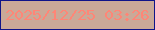 文字の大きさ：4、枠の色：0f1489、背景の色：caa998、文字の色：fe8677 無料ブログパーツのブログ時計