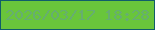 文字の大きさ：1、枠の色：105d6a、背景の色：69c53b、文字の色：66ae70 無料ブログパーツのブログ時計