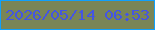 文字の大きさ：2、枠の色：10a0fd、背景の色：798557、文字の色：4455e3 無料ブログパーツのブログ時計